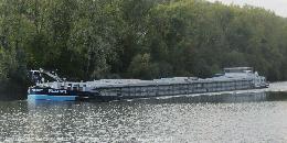 Bild: GMS Pegasus ist 105 Meter lang und kann 2090 Tonnen Fracht aufnehmen.