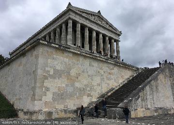 Bild: Die Walhalla in Donaustauf an der Donau.