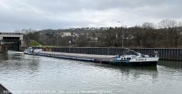 Bild: Weiter geht die Fahrt zur nächsten Schleuse in Lauffen am Neckar.