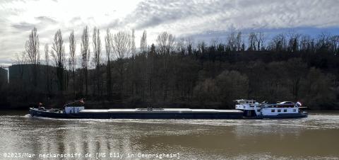 Bild: Mit 67 Meter Länge ist MS Elly nicht besonders groß. Ihre Ladekapazität beträgt immerhin 800 Tonnen.